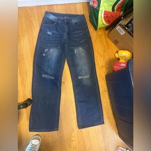 New DEPENS High Waisted Jeans for Women 2024 Loose Distressed Jeans